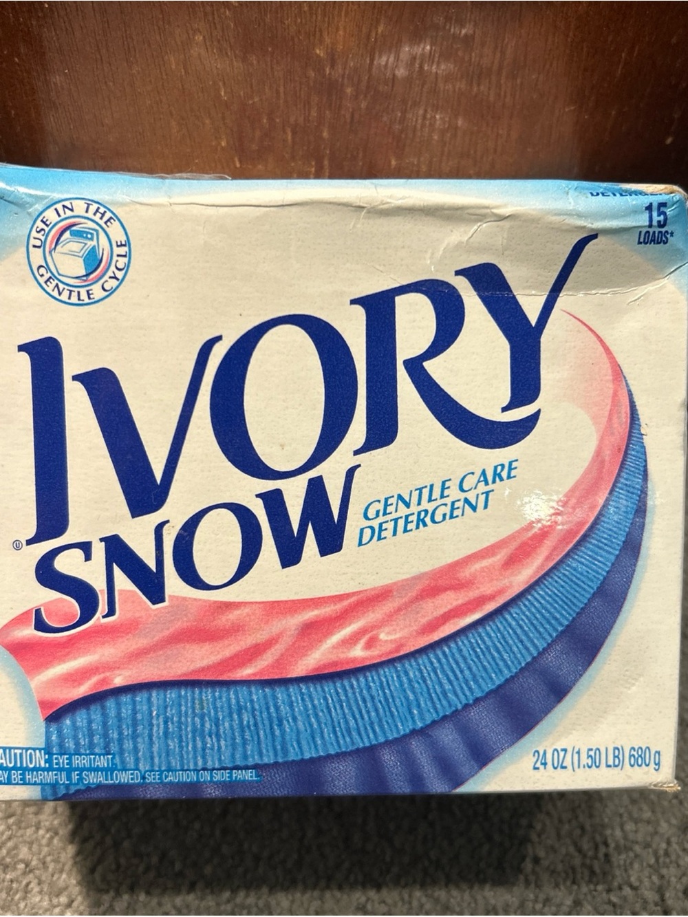 Damaged Packaging - Ivory Snow Gentle Care Detergent Powder 15 Loads, 24oz